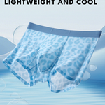 3 Pack Men's Ultra-Thin Ice Silk Trunks