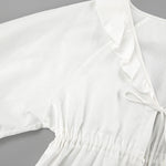 Ashlee | Top and Shorts with Ruffles and Tie