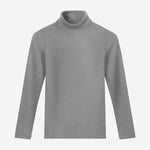 Men's Mid-high Collar Warm Cold-proof Long-sleeved Bottoming Shirt