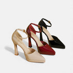 Vera | Leather Heels