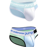 2 Pack Men's Middle-Rise Cotton Sexy Briefs