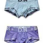 2 Pack Men's Low-rise Sexy Side Opening Pocket Trunk