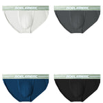 4 Pack Men's Sexy Bikini Brief Style Pouch Underwear