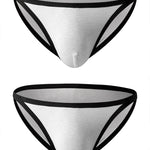 Men's Low-Rise Sexy U-Convex Thong And Briefs