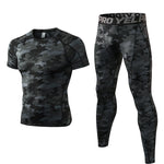 Men's Full Coverage Mesh Panel Quick-Dry Fabric Odor-Control Tops & Tights