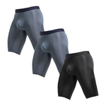 3 Pack Men's Anti-Chafing Seamless Running Briefs