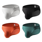 4 Pack Men's Lightweight Breathable Stretch Briefs