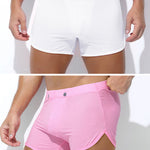2 Pack Men's Breathable Mesh Boxer Briefs