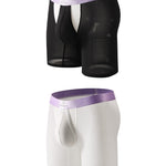 2 Pack Men's Anti-Chafing Side Vent & Separate Pouch Midway Briefs
