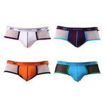 3 Pack Men's Ultra-Light Mesh Breathable Shape-Retaining Trunks