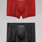 2 Pack Men's Large Pouch Trunks with Separate Pouch