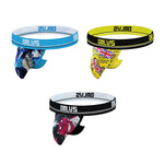 3 Pack Men's Supportive Pouch Featherweight Feel Breathable Thongs