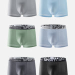 6 Pack Men’s Contour Pouch Mesh Trunks