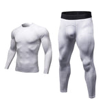 Men's Moisture-Wicking Lining No-Roll Waistband Full Coverage Activewear Tops & Tights