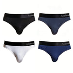 4 Pack Men's Stretch Support Panel Thongs