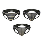 3 Pack Men's Lightweight Jockstrap with Sculpted U-Pouch and Stretch Fit
