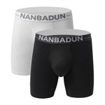 2 Pack Men's Breathable Mesh Soft Cotton Seamless Comfort Midway Briefs