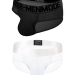 2 Pack Men's Sexy U-Pouch Mesh Briefs – Breathable Comfort & Support