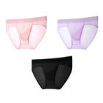 3 Pack Men's Enhancing U-Pouch Seamless Sexy & Breathable Briefs
