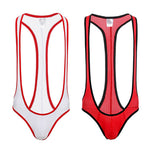 2 Pack Men's Mesh Breathable Quick Dry Tight Activewear Tops