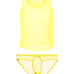 Men's Sporty Breathable Moisture-Wicking Soft Activewear Tops & Bikini
