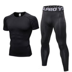 Men's Full Coverage Mesh Panel Quick-Dry Fabric Odor-Control Tops & Tights