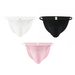 Men's Sexy Big Support Pouch Low-rise String Bikini