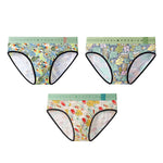 3 Pack Men's Mid-Rise Stay-Put Fit Skin-Friendly Breathable Briefs & Trunks