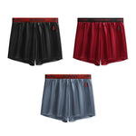 3 Pack Men's Comfy Waistband Odor-Control Ultra-Soft Boxer Briefs