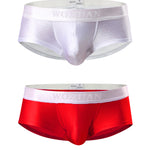 2 Pack Men's Contoured Pouch Sexy Trunks