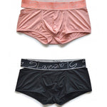 2 Pack Men's Stylish Breathable Modal Sports Trunks