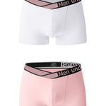 2 Pack Men's Modal Breathable U-Pouch Trunks