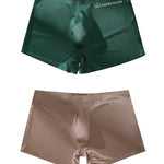 2-pack Men's Translucent Seamless 3D Pocket Trunks