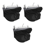 3 Pack Men's Low-Rise Mesh Briefs with Breathable Support & Convenience Fly