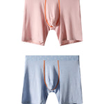 2 Pack Men's Lightweight & Airy Bold Prints Stretch Fabric Boxers Briefs