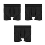 3 Pack Men's Mesh Sport Boxer Briefs – Anti-Chafing with Dual Pouch Support