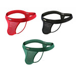 3-pack Men's Lace Obscure Embossed G-String Thong