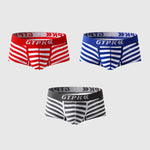 3 Pack Men’s Sexy Breathable Fitness Trunks