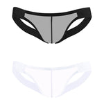2 Pack Men's No-Waistband Jockstrap with Textured Pattern