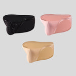 3-pack Men's Sexy Breathable U-convex Big Pouch Bikini