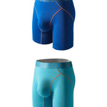 2 Pack Men's Ultra-Soft Anti-Chafing Stay-Put Fit Odor-Resistant Midway Briefs