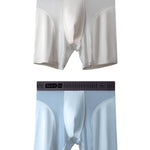 2 Pack Men's Comfort Modal Anti-Chafing Sports Breathable Midway Briefs