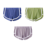 3 Pack Men's Ice Silk Ultra-Thin Mesh Sports Comfort Activewear Shorts