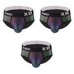 3 Pack Men's Sexy Trendy Comfortable Breathable Briefs