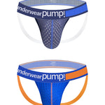 2 Pack Men's Sexy Hip-High Thongs