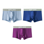 3 Pack Men’s Breathable Trunks with Front Pouch