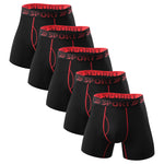 5 Packs of Men's Sports Fitness Training Quick-drying Tight Shorts