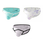 3 Pack Men's U-Pouch Design Antibacterial Odor-Control Briefs