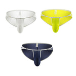3 Pack Men's Stay-Cool  Day-Long Comfort Supportive U-Pouch Soft Bikini