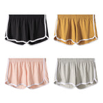 4 Pack Men's Mid-Rise Breathable Cotton Skin-Friendly Boxers Shorts